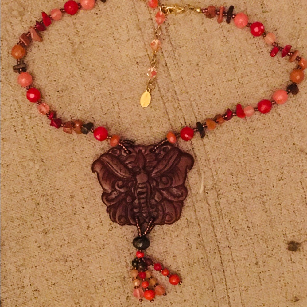 OOAK Rachel Reinhardt Statement Pendant Necklace